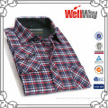 Fashion large size men casual long sleeve shirts factory